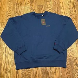 NWT Blue Levi’s Crewneck
